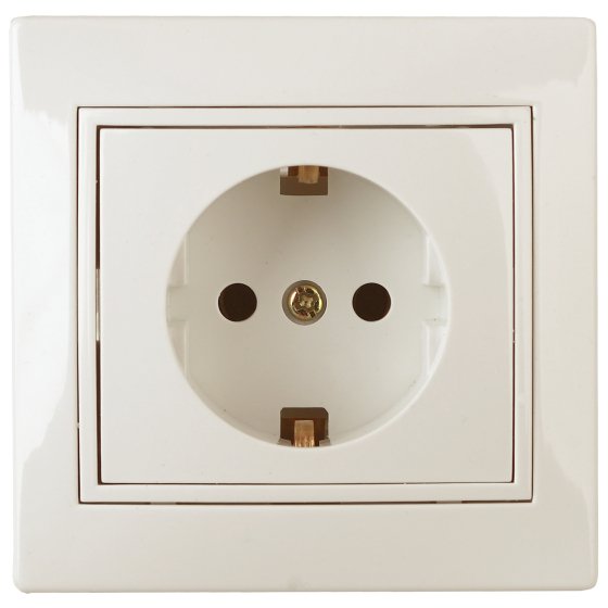 Фотография товара 'Эра Розетка 2P+E Schuko со шторками, 16А-250В, IP20, СУ, Plano, Б0029846'