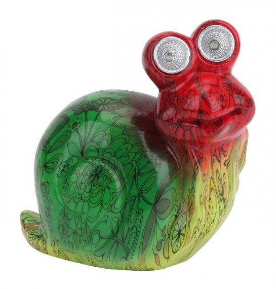 Фотография товара 'Эра ERAFU01-02 Садовый светильник Улитка на солнечной батарее, полистоун, 14 см Б0038495'