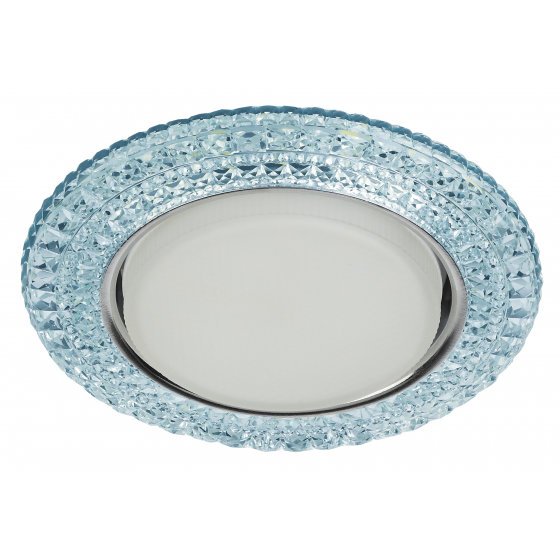 Фотография товара 'Эра Светильник DK LD26 BL/WH декор cо светодиодной подсветкой Gx53, голубой Б0029639'