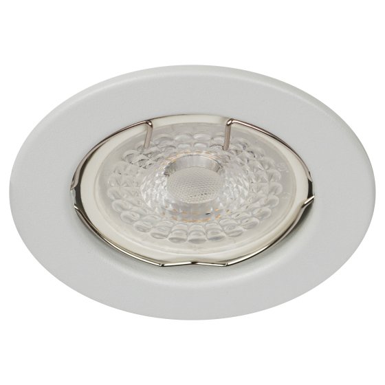 Фотография товара 'Эра Встраиваемый светильник штампованный ST1 SWH MR16 GU5.3 белый матовый Б0059740'