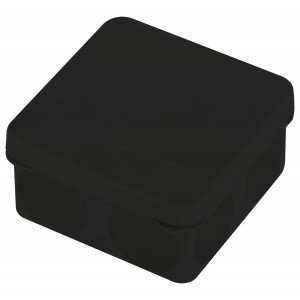 Фотография товара 'Эра Распаячная коробка KOR-100-100-50-9g-2MP-B двухкомпонентная HF стойкая к УФ 100х100х50мм черная прямой монтаж IP67 Б0062770'