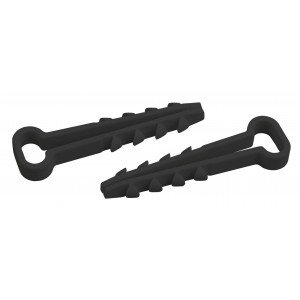 Фотография товара 'Эра Дюбель хомут DXP-5-10-b-10 для плоского кабеля 5-10 мм черный Б0059308'