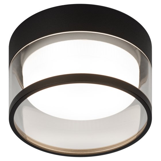 Фотография товара 'Эра Встраиваемый светильник под лампу GX53 KL82 BK черный Б0058400'