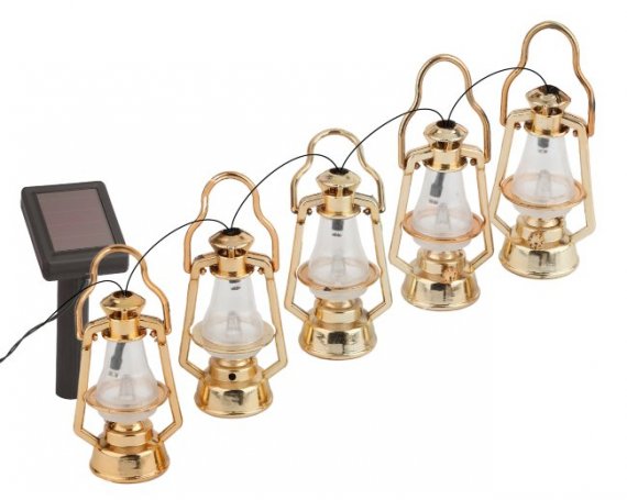 Фотография товара 'Эра ERASG024-18 Садовая гирлянда Керосинка на солнечной батарее, 3,8м Б0044227'