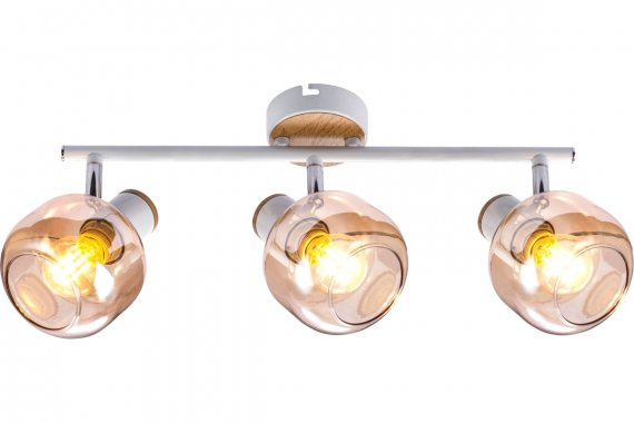 Фотография товара 'Эра Б0047092 Светильник настенно-потолочный спот Rivoli Kalisto 7025-703 3 х E14 40 Вт'