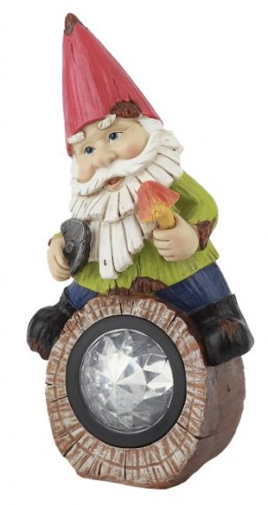 Фотография товара 'Эра SL-RSN20-GNPH Садовый светильник на солнечной батарее, полистоун, цветной, 23 см Б0032587'