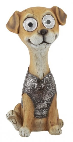 Фотография товара 'Эра SL-RSN24-DOG-M Садовый светильник на солнечной батарее, полистоун, цветной, 24 см Б0032588'