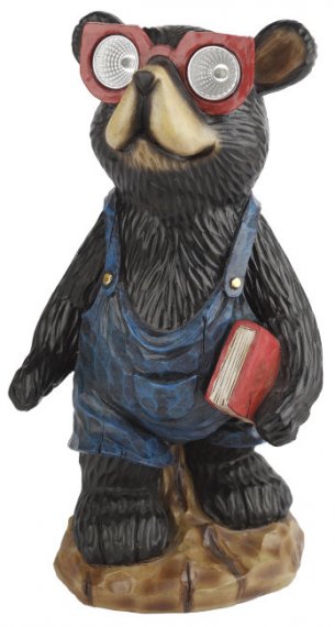 Фотография товара 'Эра SL-RSN27-BEAR1 Садовый светильник на солнечной батарее, полистоун, цветной, 27 см Б0018812'