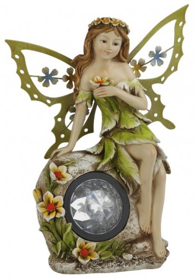 Фотография товара 'Эра SL-RSN27-ELF Садовый светильник на солнечной батарее, полистоун, цветной, 27 см Б0018809'