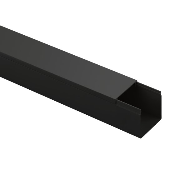 Фотография товара 'Эра Кабель-канал KK-B-40-40 черный 40x40мм 24м Б0061745'