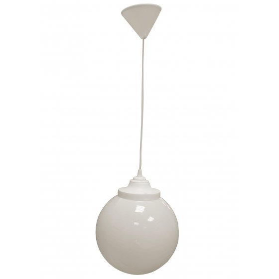 Фотография товара 'Эра НСБ 02-60-251 Светильник садово-парковый, шар опал подвес шнур D=250 mm Б0048086'