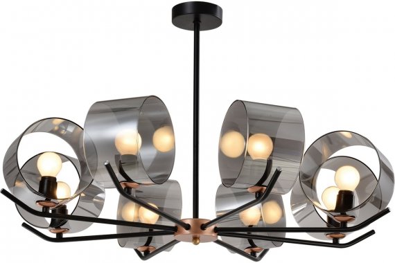 Фотография товара 'Эра Б0054989 Люстра Rivoli Eurydice 3133-308 8 х Е14 40 Вт'