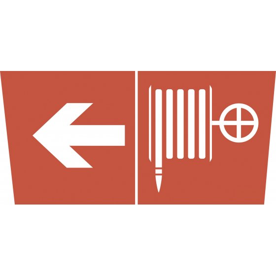 Фотография товара 'Эра INFO-DBA-010 ЭРА Самоклеющая этикетка Пожарный кран/стрелка налево DPA/DBA IP20/54 Б0048462'