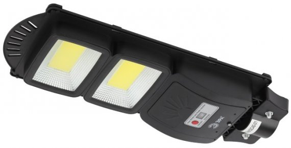 Фотография товара 'Эра Консольный светильник на солнечной батарее,COB,40W, с датчиком движения, ПДУ,750lm, 5000К, IP65 Б0046793'