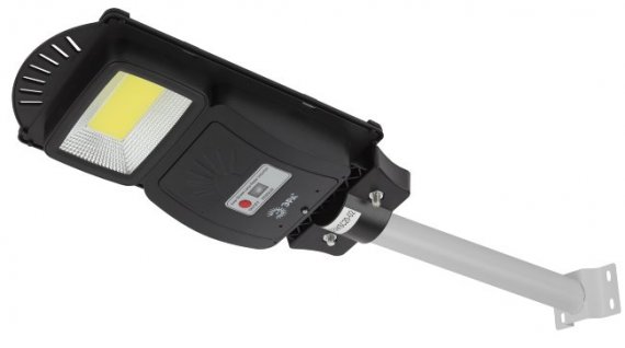 Фотография товара 'Эра Консольный светильник на солнечной батарее,COB,с кронштейном,20W, с датчиком движения, ПДУ, 450lm, 5000К Б0046792'