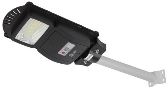 Фотография товара 'Эра Консольный светильник на солн. бат.,SMD,с кронштейном,20W, с датч. движ.,ПДУ,400lm, 5000К, IP65 Б0046798'