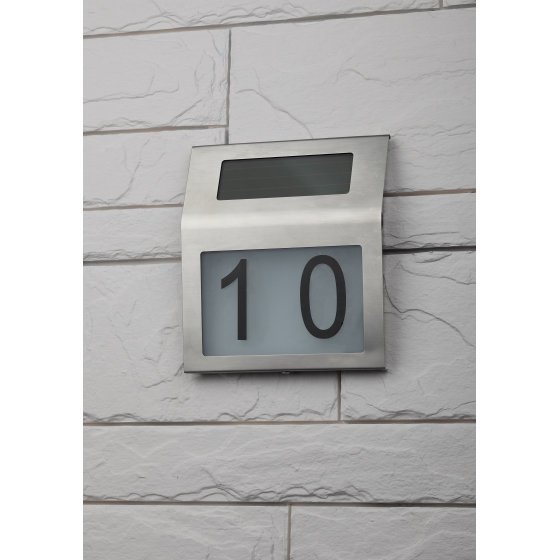 Фотография товара 'Эра ERAFS048-09 Номер дома с подсветкой, на солнечной батарее, 2LED Б0044249'