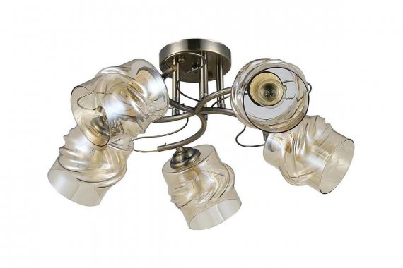 Фотография товара 'Эра Б0052677 Люстра Rivoli Carmela 9080-305 5 * Е27 40 Вт'