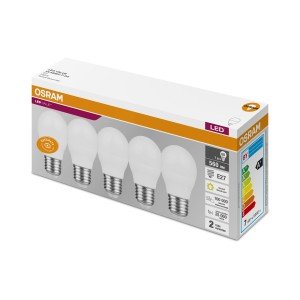 Фотография товара 'Эра Лампочки светодиодные Osram Led Value Classic P60 7Вт 3000К Е27 / E27 шар Б0052998'