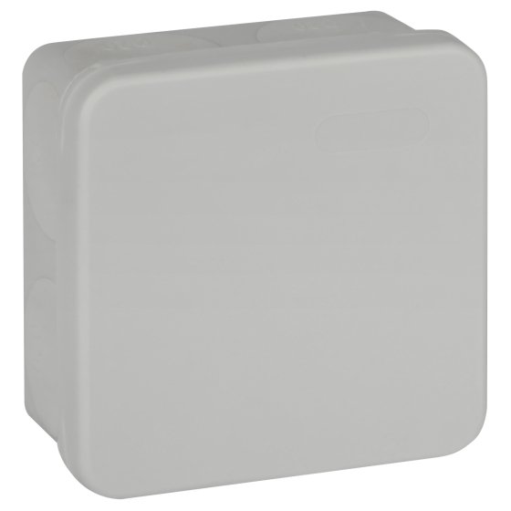 Фотография товара 'Эра Распаячная коробка KOR-80-80-40-9g-2MP двухкомпонентная HF стойкая к УФ 80х80х40мм серая прямой монтаж IP67 Б0060290'