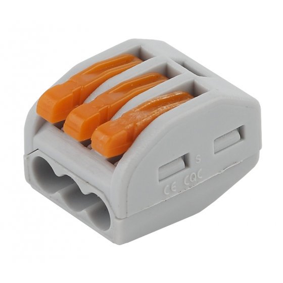 Фотография товара 'Эра Строительно-монтажная клемма СМК, модель 413, с рычагом Б0033390'