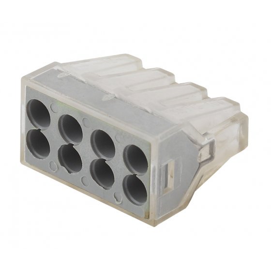 Фотография товара 'Эра NO-222-22 Строительно-монтажная клемма СМК, модель 108, 8 отверстий, 1.0- Б0033396'