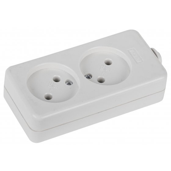 Фотография товара 'Эра Колодка 2гн, без зазeмл (10/40/2880) Б0003474'