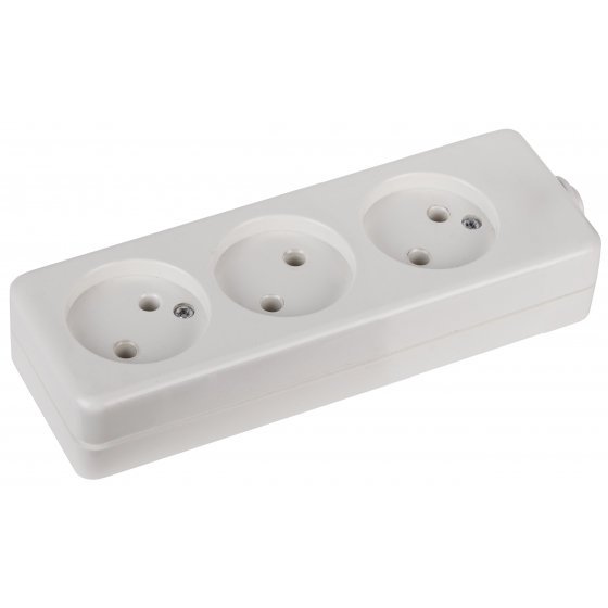 Фотография товара 'Эра Колодка 3гн, без зазeмл (10/40/1920) Б0003476'