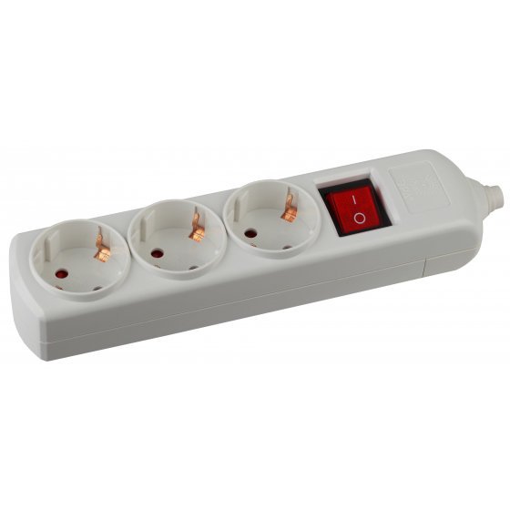 Фотография товара 'Эра Колодка 3гн, зазeмл, выкл (10/40/1200) C0045322'