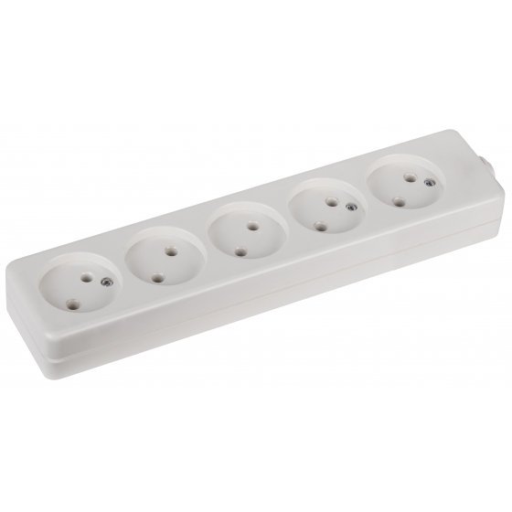 Фотография товара 'Эра Колодка 5гн, без зазeмл (10/40/1280) Б0003478'