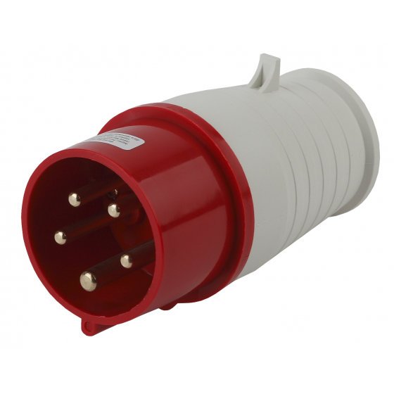 Фотография товара 'Эра Вилка переносная 015 3Р+РЕ+N 16А 380В IP44 Б0032851'