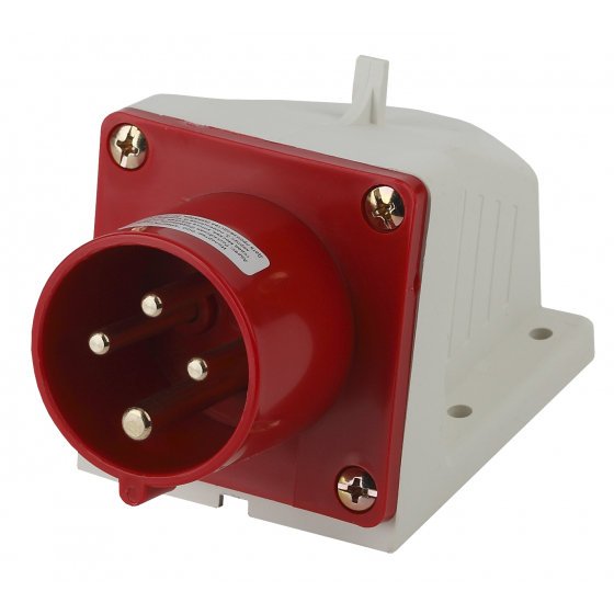 Фотография товара 'Эра Вилка стационарная 514 3Р+РЕ 16А 380В IP44 Б0032856'