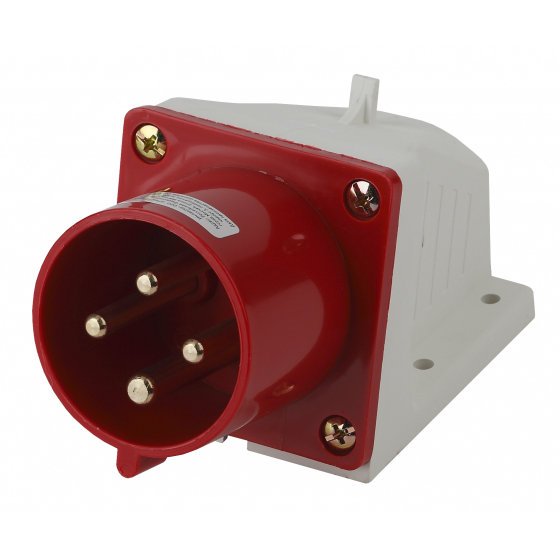 Фотография товара 'Эра Вилка стационарная 524 3Р+РЕ 32А 380В IP44 Б0032859'