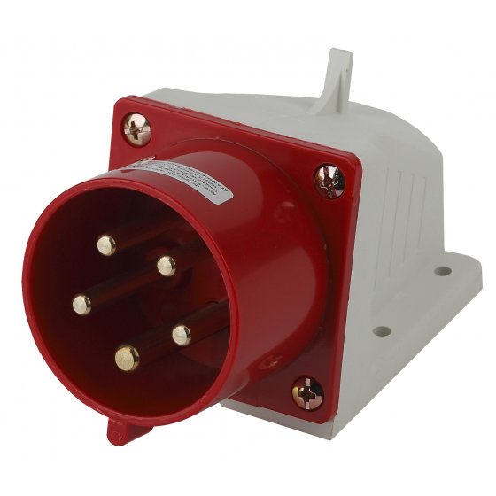 Фотография товара 'Эра Вилка стационарная 525 3Р+РЕ+N 32А 380В IP44 Б0032860'