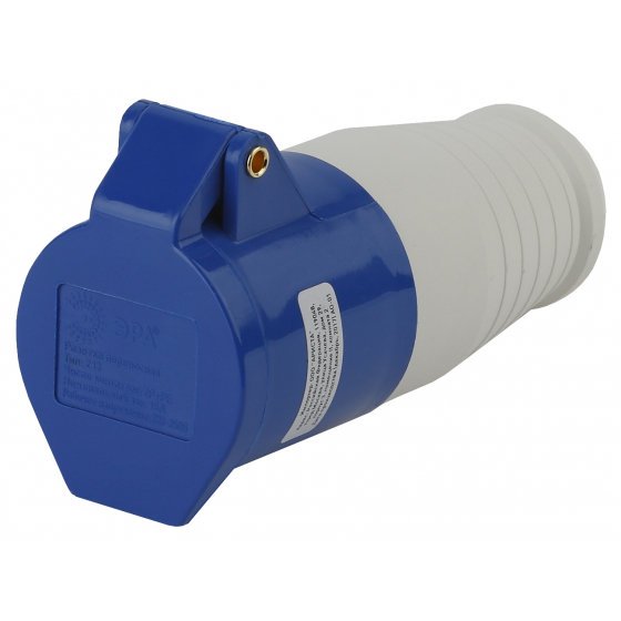 Фотография товара 'Эра Розетка ЭРА переносная 213 2Р+РЕ 16А 220В IP44 Б0032861'