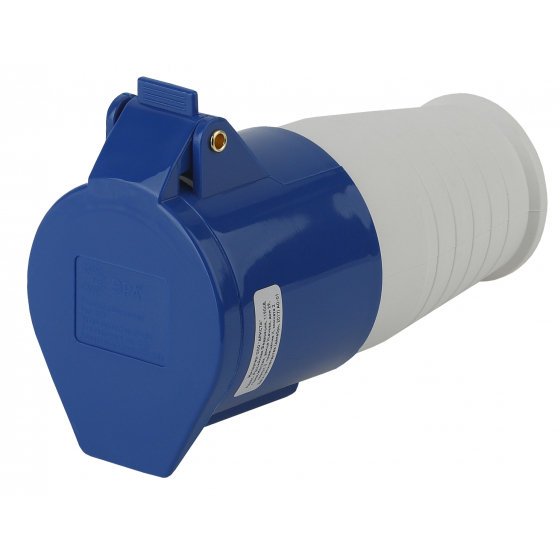 Фотография товара 'Эра Розетка переносная 223 2Р+РЕ 32А 220В IP44 Б0032864'