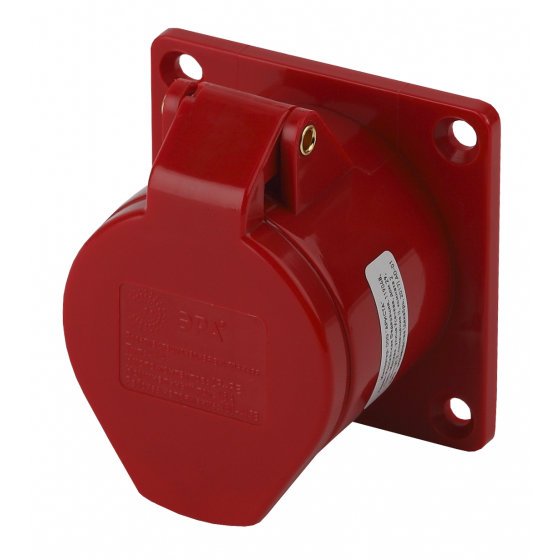 Фотография товара 'Эра Розетка стационарная внутренняя 414 3Р+РЕ 16А 380В IP44 Б0032868'