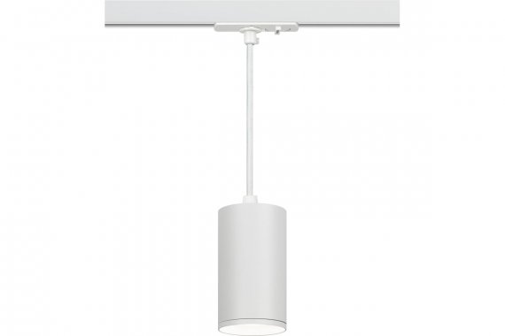 Фотография товара 'Эра Б0054181 Трековый светильник однофазный TR45 - GU10 S WH подвесной 52*100 под лампу MR16'