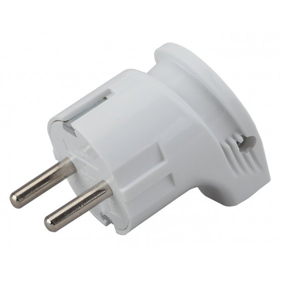 Фотография товара 'Эра Вилка с/з угловая 16A белая (24/480/3840) Б0039678'