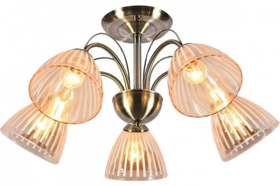 Фотография товара 'Эра Б0051987 Люстра Rivoli Casilia 9075-305 5 x E27 60 Вт'
