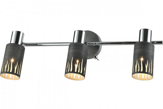 Фотография товара 'Эра Б0055655 Светильник настенно-потолочный спот Rivoli Lethe 3123-303 3 х Е14 40 Вт'