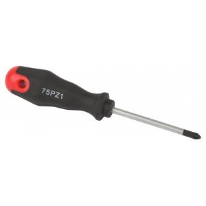 Фотография товара 'Эра Отвертка PZ 1х75 мм крестовая двухкомпонентная рукоятка Б0055851'