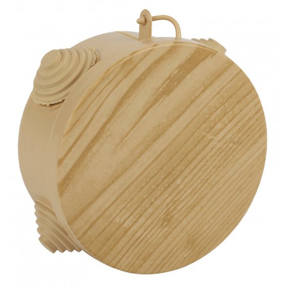 Фотография товара 'Эра Коробка распаячн. открытой установки КОР (сосна) 85х40мм с гермовводами 4 вх. IP54 Б0043229'