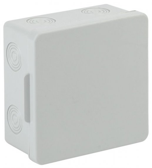 Фотография товара 'Эра Коробка распаячн. открытой установки КОР 100х100х50мм без гермовводов 8 вх. IP54 Б0037440'