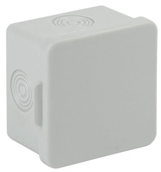 Фотография товара 'Эра Коробка распаячн. открытой установки КОР 65х65х50мм без гермовводов 4 вх. IP54 Б0037444'