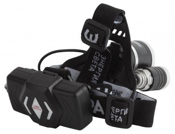 Фотография товара 'Эра Фонарь налобный светодиодный GA-809 аккумуляторный алюминиевый Б0056111'