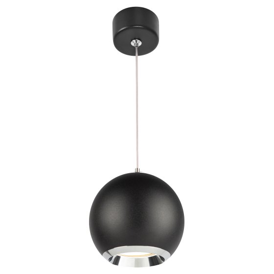 Фотография товара 'Эра Светильник подвесной (подвес) PL32 BK/CH MR16 GU10 потолочный круг Б0061380'