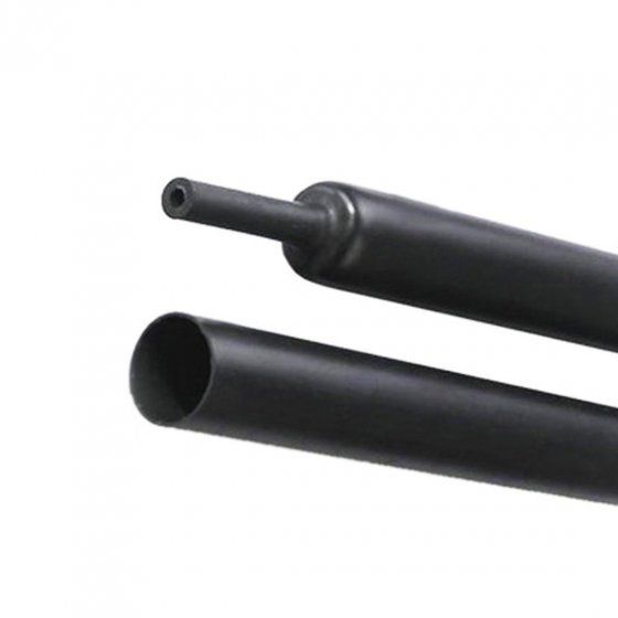 Фотография товара 'Эра Термоусаживаемая трубка клеевая ТТКнг 12,7/4,0 черная 1м Б0045215'