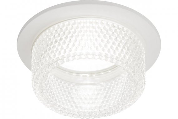 Фотография товара 'Эра Б0058406 Встраиваемый светильник декоративный DK109 WH/CL MR16 GU5.3'