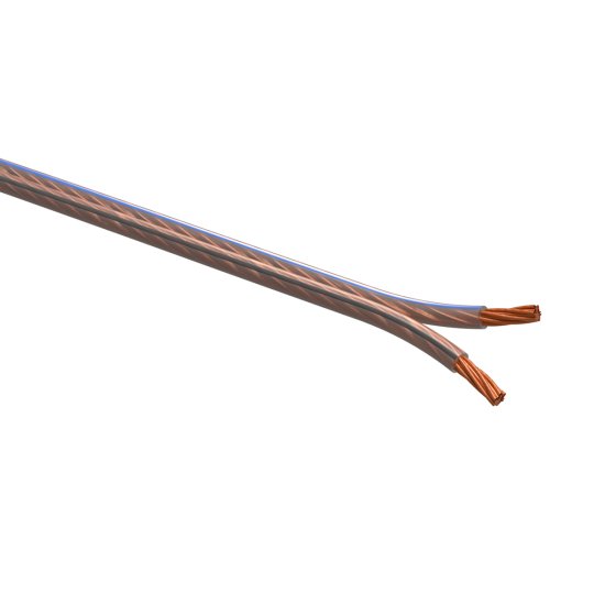 Фотография товара 'Эра Акустический кабель 2х0,50 мм2 прозрачный, 20 м Б0059296'